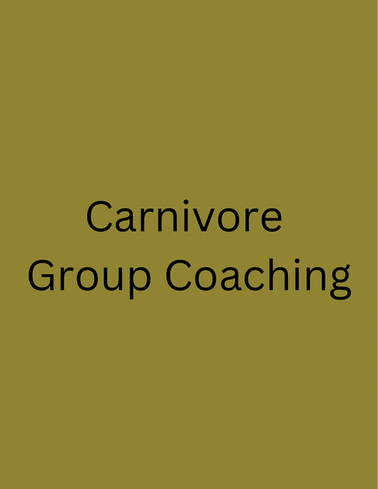 Carnivore Group Coaching